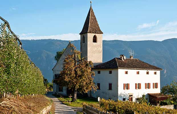 Der Blick auf Eppan