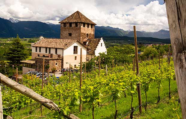 Wunderschöner Blick auf Eppan