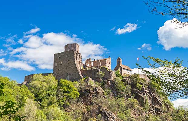 Das Schloss in Hocheppan