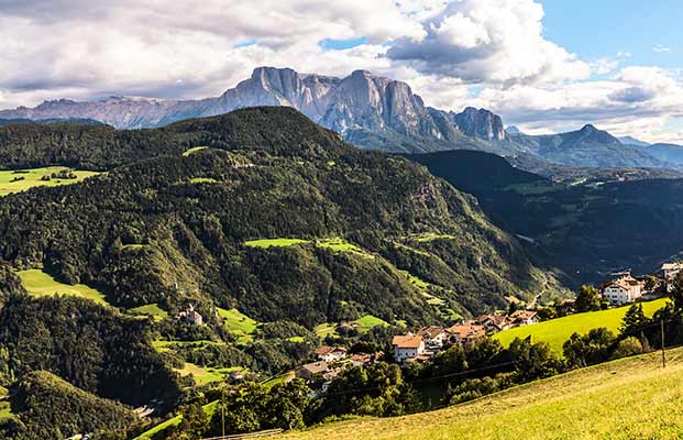 Blick auf die Ferienregion Barbian