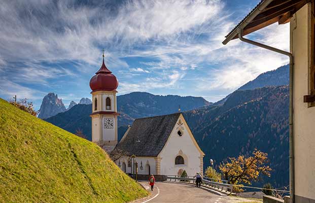 Die Kirche von Lajen