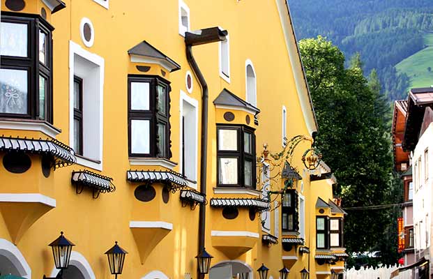 Eine schöne Fassade in Sterzing