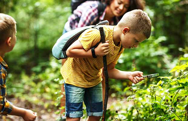 Kinder in der Natur