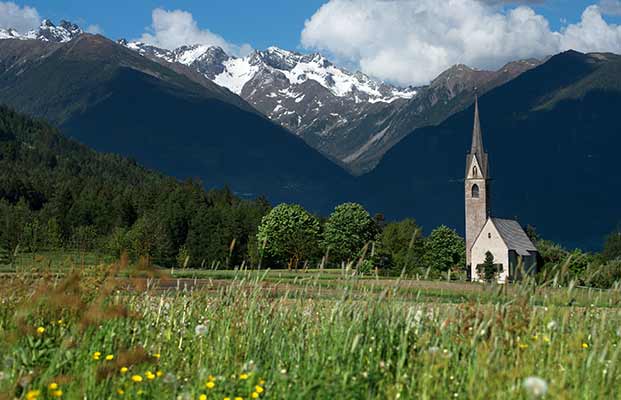 Blick auf Pfalzen