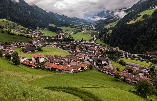 Blick ins Dorf