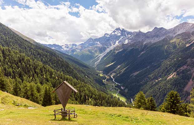 Blick auf Prad