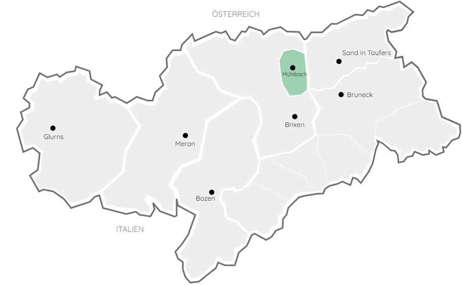 Karte Gitschberg Jochtal